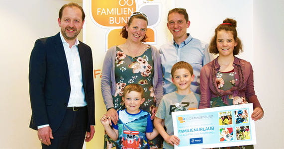 Familie aus Eggelsberg gewinnt Urlaub