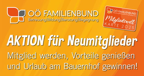 Jetzt Mitglied werden und Familienurlaub gewinnen!