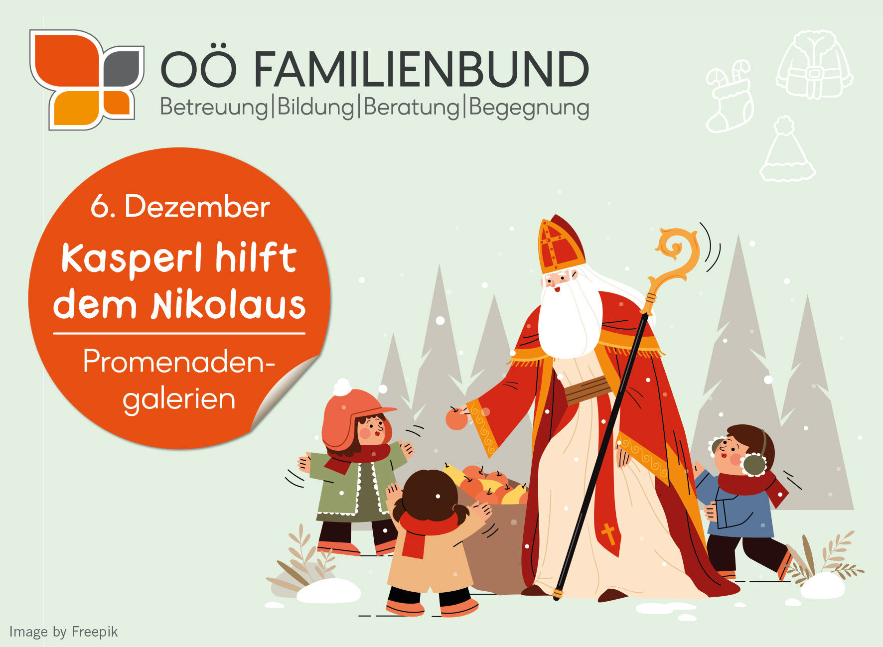 Details zu Der Kasperl hilft dem Nikolaus - Linz