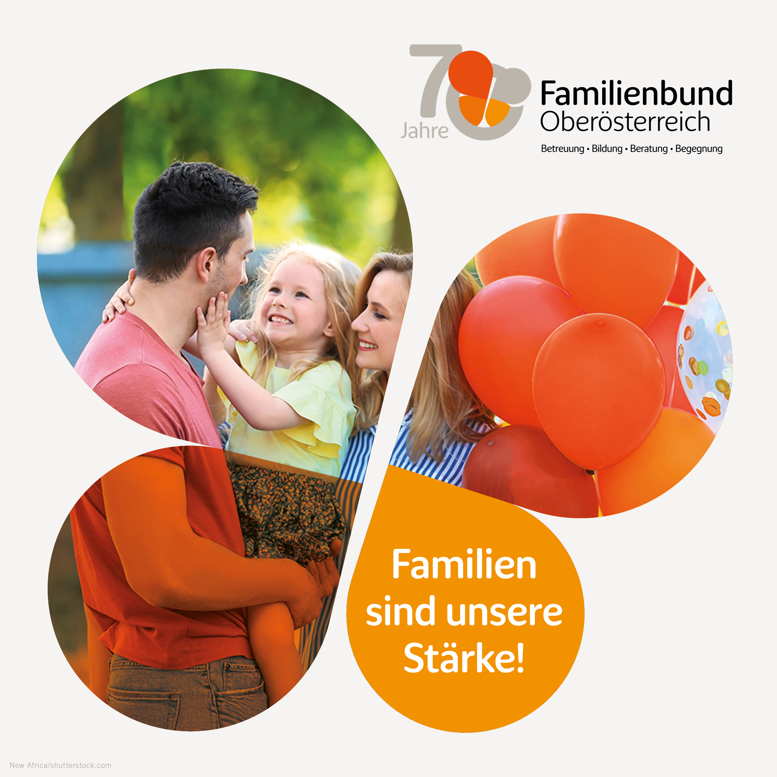 Jubiläumsbroschüre – 70 Jahre OÖ Familienbund