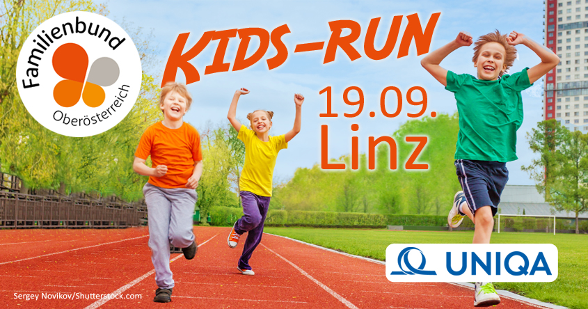Familienbund-Kids-Run am Sa, 19.09. in Linz