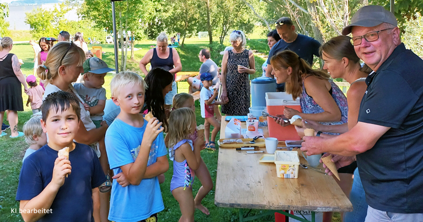 Familienfest beim Rodlbad