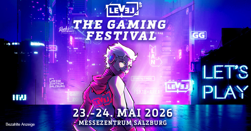 Gaming Festival LEVEL UP – 20% Ermäßigung