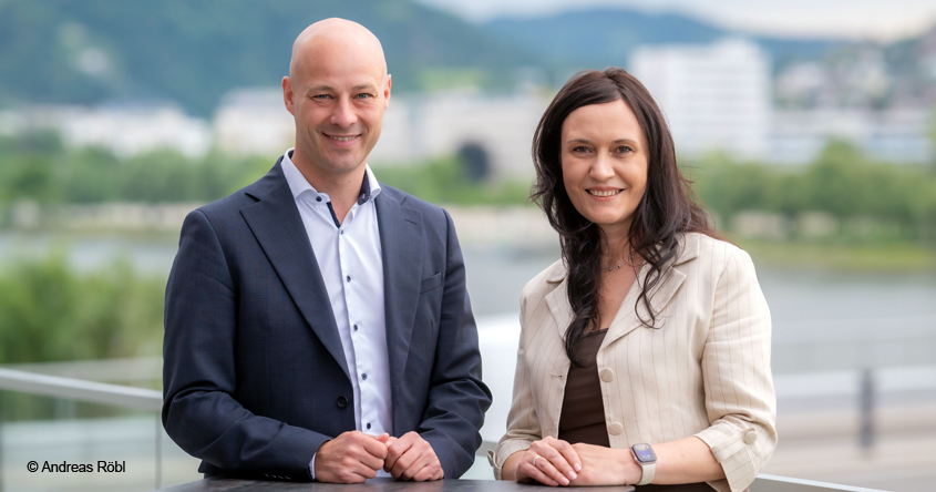 Martin Hajart und Ana Aigner