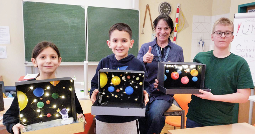 SchülerInnen in der NABE Enns