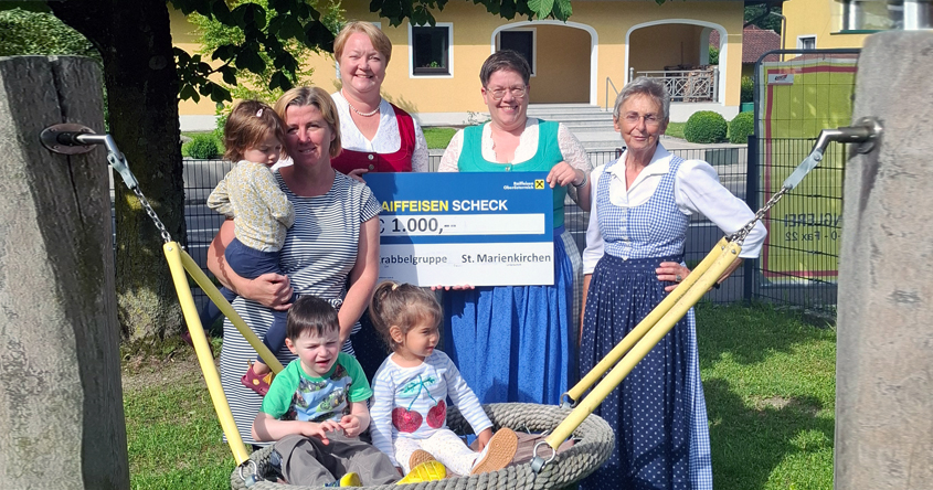 Spendenübergabe