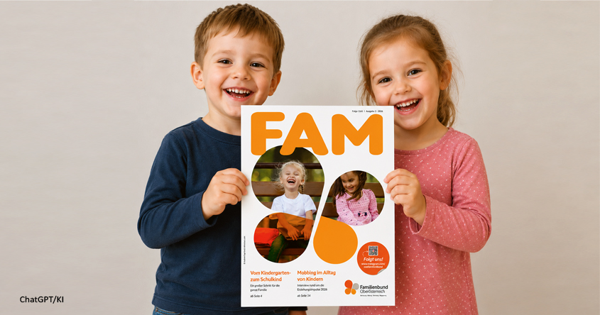 Familienbundmagazin FAM Spenden Kind Teddybär traurig