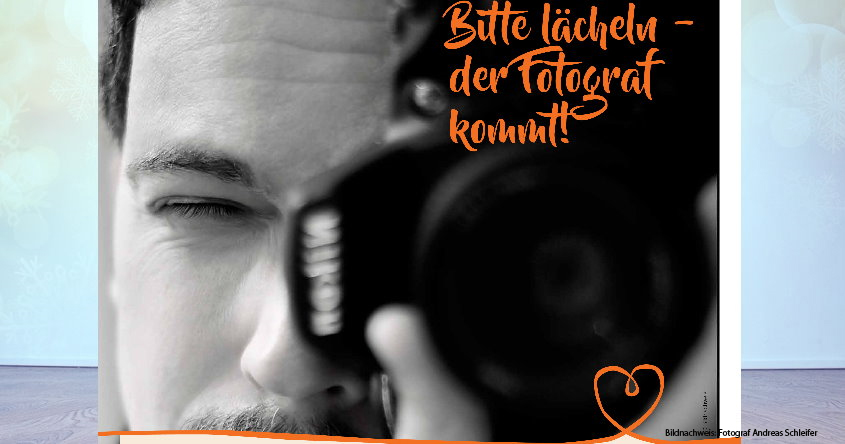 Fotograf mit Kamera