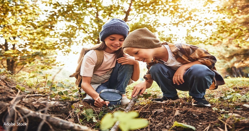 Kinder in der Natur