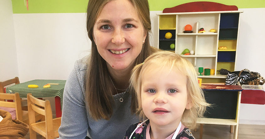 Mama mit Kind