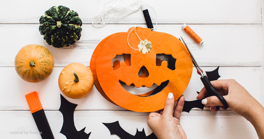 Halloween Bastelarbeiten