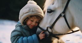 Kind mit Pferd