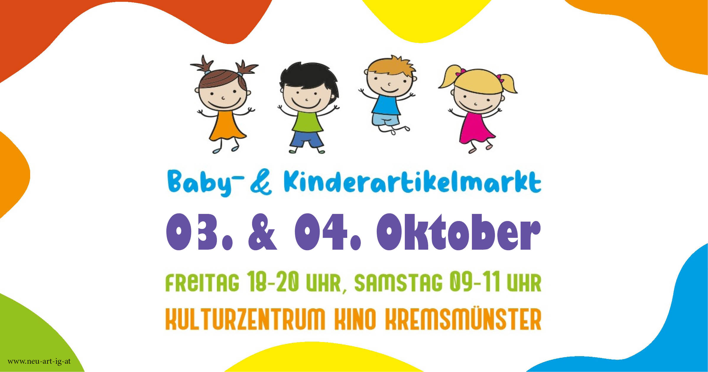 Flyer für Kinderartikelmarkt