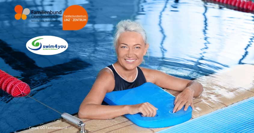 Schwimmbad, Schwimmbrett, Frau