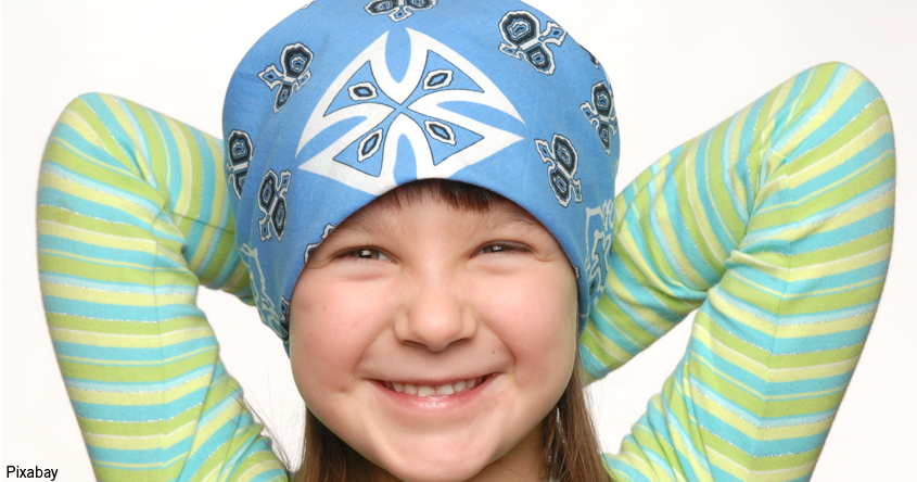 Mädchen Kopftuch Lauser