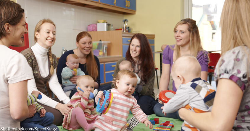 Eltern mit Kindern