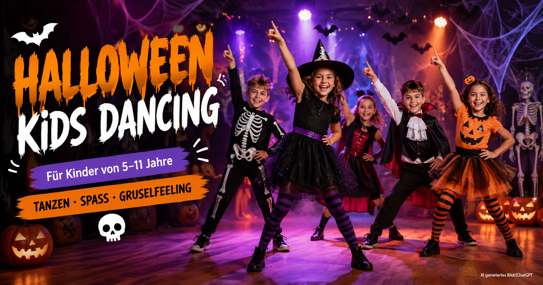 Halloween kids dance