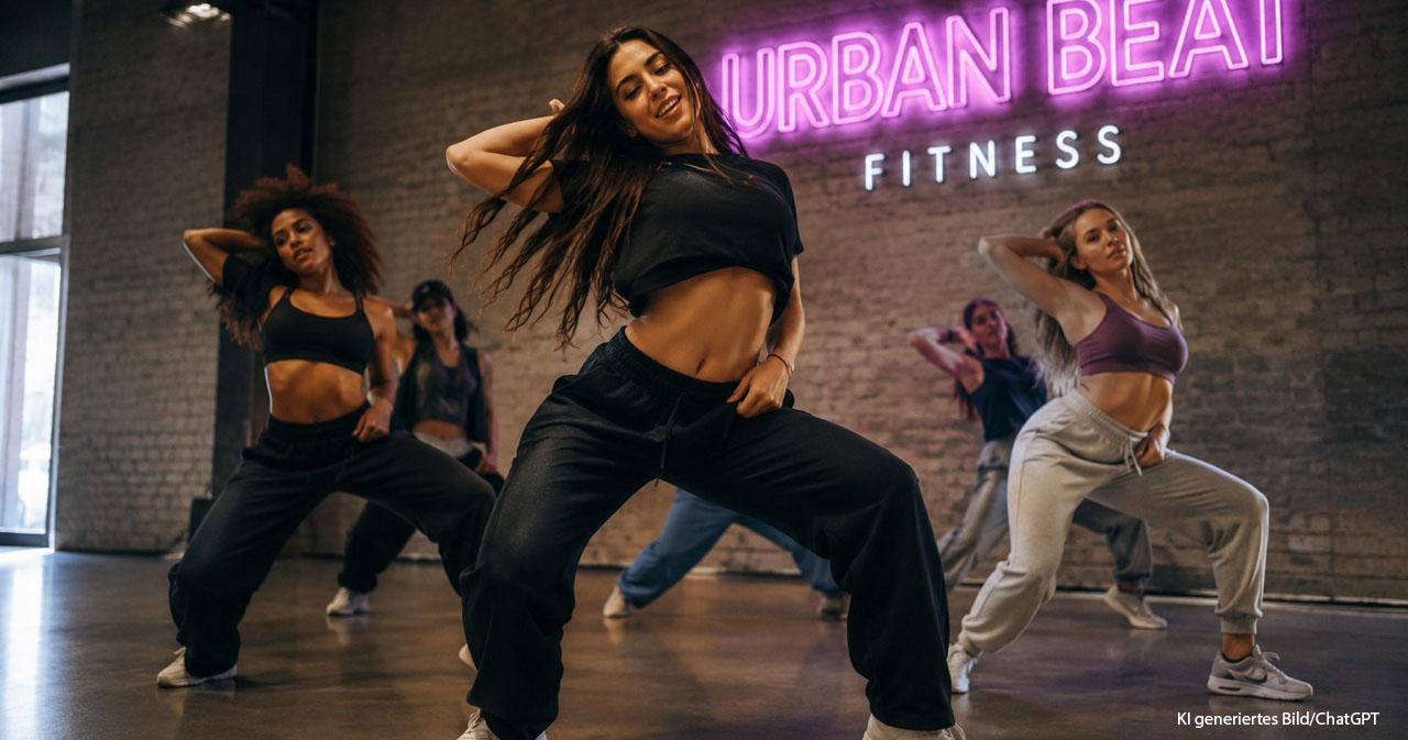 Urban Beat Fitness Frauen tanzend
