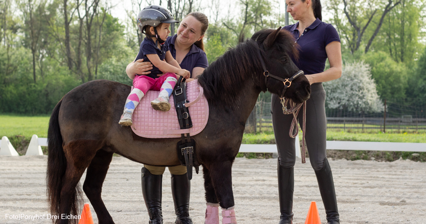 Kind mit Pony