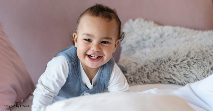 Baby lachen