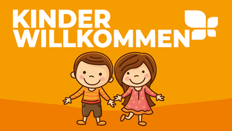 Werden Sie Partnerbetrieb von "Kinder willkommen!"